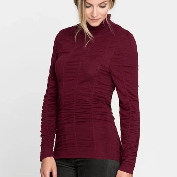 NIC+ZOE - Turtleneck Scrunched UpTop - Picture 3 of 11